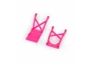 Traxxas Skid Plates, Front + Rear (Pink)