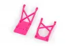 Traxxas Skid Plates, Front + Rear (Pink)