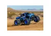 Traxxas Stampede HD 1:10 2WD RTR Monster Truck, BlueX ( TQ 2-ch, XL-5, Titan 550, 7-Cell NiMH, 4A USB-C Charger)