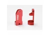 Traxxas Caster blocks 30-degree red-anodized 6061-T6 Aluminium (left right)