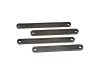 Traxxas Camber link set (plastic/ non-adjustable) (front rear) (black)