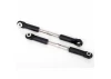 Traxxas Turnbuckles camber link 49mm (82mm center to center) (assembled with rod ends and hollow balls) (1 left 1 right)