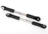 Traxxas Turnbuckles camber link 49mm (82mm center to center) (assembled with rod ends and hollow balls) (1 left 1 right)