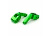 Traxxas Aluminium Stub Axle Carriers green-anodized