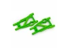 Traxxas Suspension arms, green, front/rear (left + right), heavy duty (2)