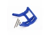 Traxxas Wheelie bar mount (1)/ hardware (blue) ** CLEARANCE **