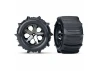 Traxxas 2.8 Paddle Tyres Assembled on Electric Rear Wheels - 1 Pair