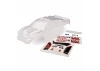 Traxxas Body Rustler (clear requires painting)/window lights decal sheet/ wing and Aluminium hardware