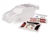 Traxxas Body Rustler (clear requires painting)/window lights decal sheet/ wing and Aluminium hardware