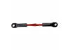 Traxxas Turnbuckle Aluminium (red-anodized) camber link rear 49mm (1) (assembled with rod ends hollow balls)(See part 3741X for complete camber link set)