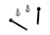 Traxxas Shoulder screws steering bellcranks (3x30mm cap-head machine) (2)/ draglink shoulder screws (chrome) (2)