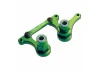 Traxxas Steering bellcranks drag link (green-anodized 6061-T6 Aluminium)/ 5x8mm ball bearings (4)/ hardware (assembled)