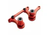 Traxxas Aluminium Steering Bellcranks Red-anodized