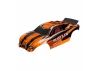 Traxxas Electric Rustler 2WD Bodyshell - Pre Painted Orange