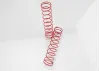Traxxas Springs rear (red) (2.9 rate) (2)