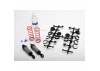 Traxxas Ultra Shocks (grey) (long) (complete w/ spring pre-load spacers springs) (2)