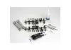Traxxas Ultra Shocks (black) (xx-long) (complete w/ spring pre-load spacers springs) (rear) (2)