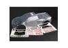 Traxxas Body E-MAXX Brushless (clear requires painting)/ decal sheet