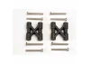 Traxxas Bulkhead cross braces (2)/ 3x25mm CS screws (8)