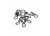 Traxxas Heavy Duty Body Clips - Black (12)