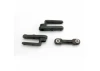 Traxxas Servo horns steering (2)/ steering link (3x12mm threaded rod (1)/ rod ends (2)/ hollow balls (2)