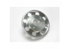 Traxxas 40mm Aluminium flywheel (larger knurled for use with starter boxes) (TRX 2.5 and TRX 2.5R) (silver-anodized)