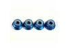 Traxxas Blue-anodized M5 Flanged Nylon Locking Nuts (4)