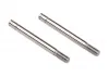 Traxxas Shock shafts steel chrome finish (32mm) (2)
