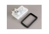 Traxxas Rustler Fuel tank (75cc) with rubber vibration cushions (2)