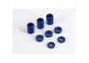 Traxxas Blue-anodized Aluminium spacers (3x6x8mm) (3)/ (3x6x1.5mm) (2)/ 3x6x2.5mm) (4)