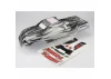 Traxxas T-MAXX ProGraphix Body (long wheelbase) (replacement for painted body. Graphics are painted- requires paint and final color application)/ window grill lights decal sheet