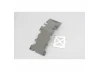 Traxxas Skidplate rear plastic (grey)/ stainless steel plate