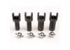 Traxxas Half shafts short (heavy duty) (external-splined (2) internal-splined (2)/ metal U-joints (4)
