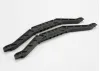 Traxxas Chassis braces lower (black) (for long wheelbase chassis) (2)