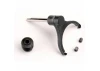 Traxxas Shift fork-shaft/ shift fork pads (2)/ rubber shift shaft seal
