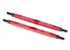 Traxxas 7075-T6 Red-Anodized Aluminium TUBES Toe Links