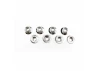 Traxxas M5 Nuts - Flanged Nylon Locking Steel Serrated (8)