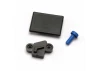 Traxxas Cover plates and seals forward only conversion (Revo) (Optidrive blank-out plate Optidrive sensor cover shift fork cover) These seals cover all of the openings in the receiver box and transmission when the forward only conversion is instal ** CLEA