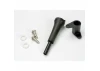 Traxxas Slide carb linkage bellcrank post/ 5x8x2.5 plastic bushing (2)/ bellcrank/ 5x8x0.5 fiber washer (2)/ 3x10 WM