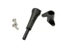 Traxxas Slide carb linkage bellcrank post/ 5x8x2.5 plastic bushing (2)/ bellcrank/ 5x8x0.5 fiber washer (2)/ 3x10 WM