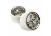 Traxxas SS (Split-Spoke) 3.8 Wheels (chrome) (2) (fits Revo/MAXX series with 14mm Hex)