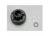 Traxxas Clutch bell (14-tooth)/5x8x0.5mm fiber washer (2)/ 5mm e-clip (requires 5x10x4mm ball bearings part 4609) (1.0 metric pitch)