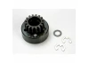 Traxxas Clutch bell (15-tooth)/5x8x0.5mm fiber washer (2)/ 5mm e-clip (requires 5x11x4mm ball bearings part 4611) (1.0 metric pitch)
