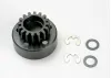 Traxxas Clutch bell (16-tooth)/5x8x0.5mm fiber washer (2)/ 5mm e-clip (requires 5x11x4mm ball bearings part 4611) (1.0 metric pitch)