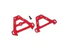 Traxxas Bulkhead tie bars front rear (red-anodized Aluminium)