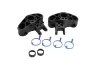 Traxxas Axle carriers left right (1 each) (use with larger 6x13mm ball bearings)/ bearing adapters (for 6x12mm ball bearings) (2)/ dust boot retainers (4)