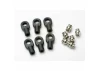 Traxxas Rod ends small with hollow balls (6) (for Revo steering linkage)