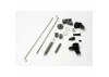 Traxxas Linkage set throttle brake Revo-Slayer (includes servo horns rod guides brake spring brake adjustment dial brake lever rods (wires) bellcrank throttle return spring hardware)
