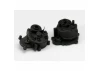 Traxxas Gearbox halves (front rear)/ rubber access plug/ shift detent ball/ spring/ 4mm GS/ shift shaft seal glued