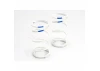 Traxxas Spring Shock (white) (GTR) (rear) (1.6 rate blue) (1 pair)
